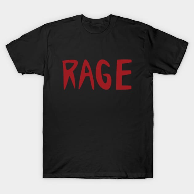 Anarchy (Mahou Shoujo Magical Destroyers) RAGE T-Shirt by Kamishirts